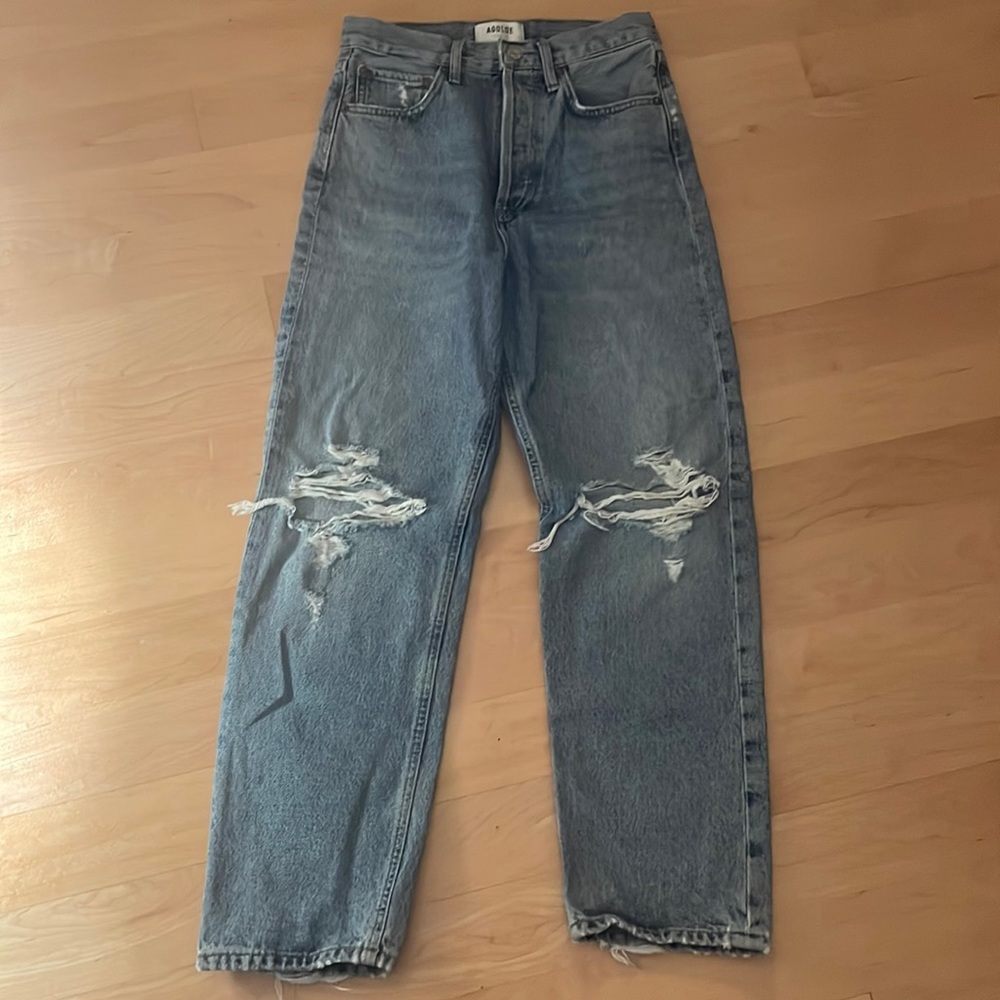 AGOLDE ripped jeans